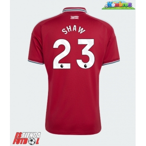 Manchester United Luke Shaw #23 Primera Equipación 2026-27 Manga Corta